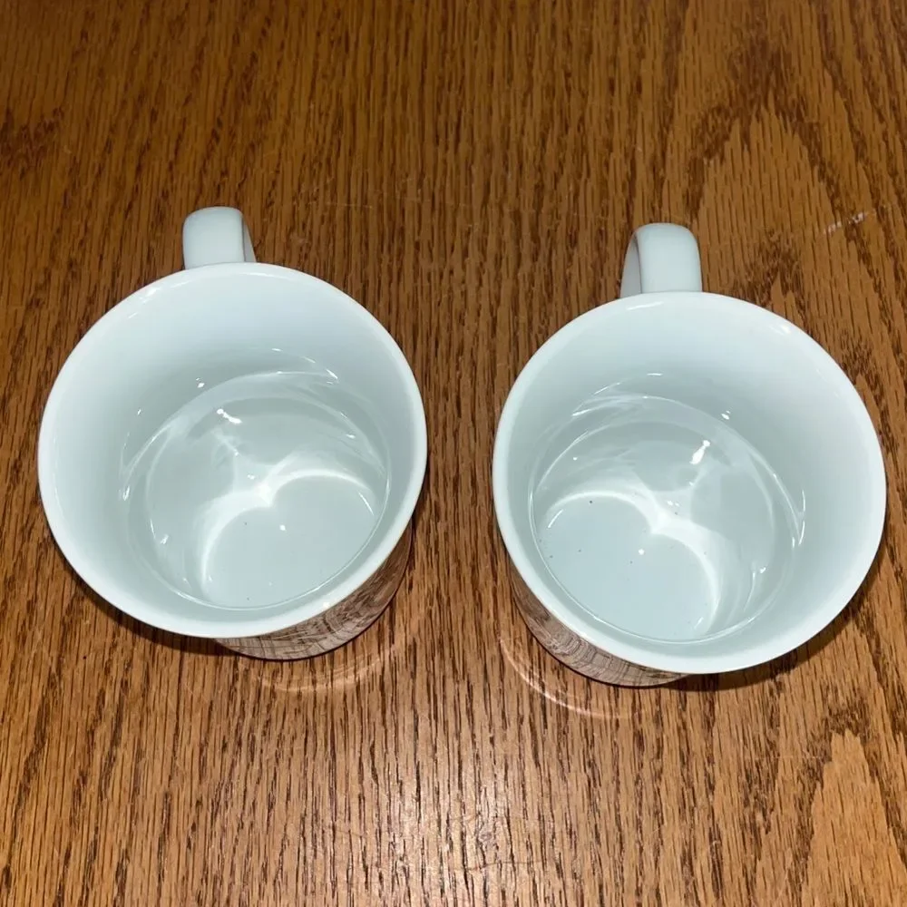 Williams Sonoma | Set of 2 Twas The Night Before Christmas Holiday Mugs 🎅🏻 🦌